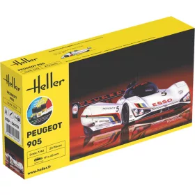Heller Peugeot 905 1:43 Starter Kit autómakett – Heller H56110
