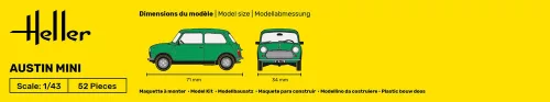 Heller Mini 1:43 Starter Kit autómakett – Heller H56153