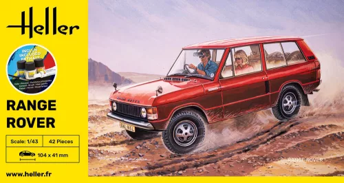 Heller Range Rover 1:43 Starter Kit autómakett – Heller H56181