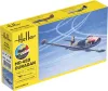 Heller MD 450 Ouragan 1:72 Starter Kit repülőgép makett – Heller H56201