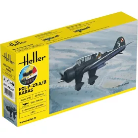 Heller PZL 23 Karas 1:72 Starter Kit repülőgép makett – Heller H56247