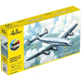 Heller L-749 Constellation A.F. 1:72 Starter Kit repülőgép makett – Heller H56310