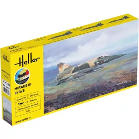 Heller Mirage III E 1:72 Starter Kit repülőgép makett – Heller H56323