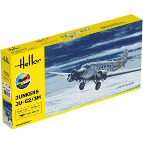 Heller Ju-52/3m 1:72 Starter Kit repülőgép makett – Heller H56380