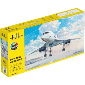 Heller Concorde Air France 1:72 Starter Kit repülőgép makett – Heller H56469