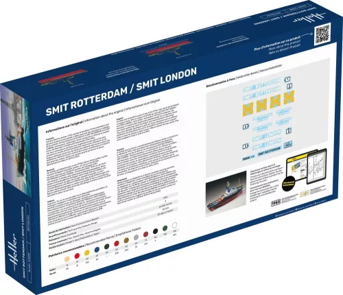 Heller Smit Rotterdam / Smit London 1:200 Starter Kit hajómakett – Heller H56620