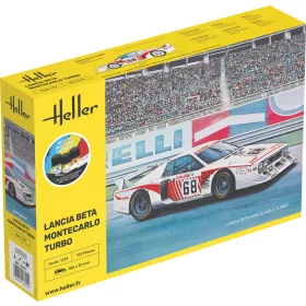 Heller Lancia Beta Montecarlo Turbo 1:24 Starter Kit autómakett – Heller H56741