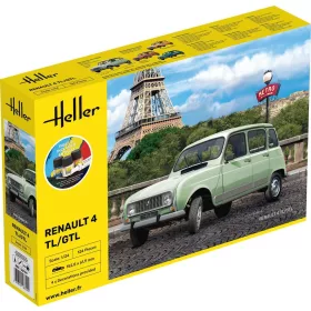 Heller Renault 4TL/GTL 1:24 Starter Kit autómakett – Heller H56759