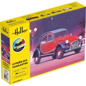 Heller Citroen 2CV Charleston 1:24 Starter Kit autómakett – Heller H56766