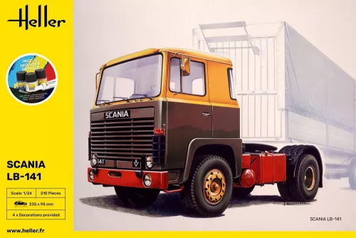 Heller Truck LB-141 1:24 Starter Kit teherautó makett – Heller H56773