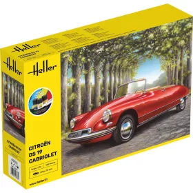 Heller Citroen DS 19 Cabriolet 1:16 Starter Kit autómakett – Heller H56796