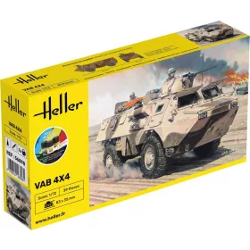 Heller VAB 4x4 1:72 Starter Kit harcjármű makett – Heller H56898