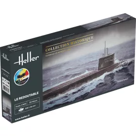 Heller U-Boot S/M Redoutable 1:400 Starter Kit tengeralattjáró makett – Heller H57075