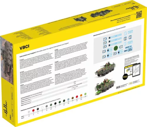 Heller VBCI 1:35 Starter Kit harcjármű makett – Heller H57147