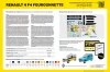 Heller Renault 4 F4 Fourgonette 1:24 Starter Kit haszonjármű makett – Heller H58700