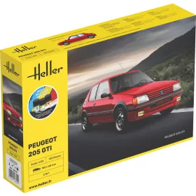 Heller Peugeot 205 GTI 1:24 Starter Kit autómakett – Heller H58705