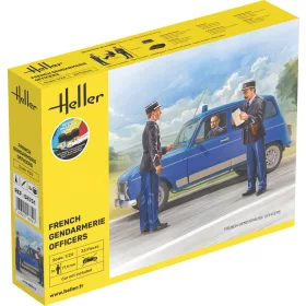 Heller francia csendőrtisztek 1:24 Starter Kit figurakészlet – Heller H58751