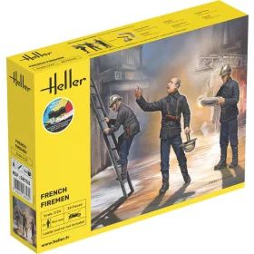 Heller francia tűzoltók 1:24 Starter Kit figurakészlet – Heller H58753