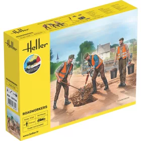 Heller útépítő munkások 1:24 Starter Kit figurakészlet – Heller H58754