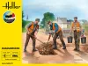 Heller útépítő munkások 1:24 Starter Kit figurakészlet – Heller H58754