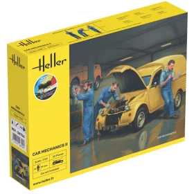 Heller autószerelők II. 1:24 Starter Kit figurakészlet – Heller H58756