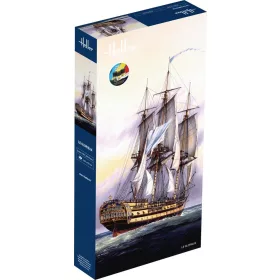 Heller Le Glorieux 1:150 Starter Kit vitorláshajó makett – Heller H58889