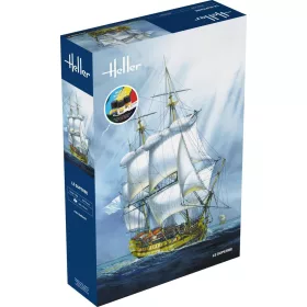 Heller Le Superbe 1:150 Starter Kit vitorláshajó makett – Heller H58895