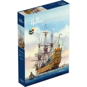 Heller Soleil Royal 1:100 Starter Kit vitorláshajó makett – Heller H58899