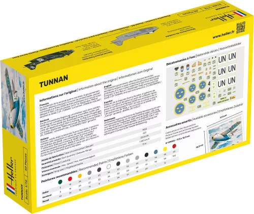 Heller Tunnan 1:72 repülőgép makett – Heller H80260
