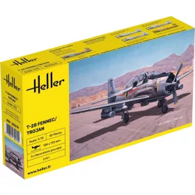 Heller T-28 Fennec / Trojan 1:72 repülőgép makett – Heller H80279