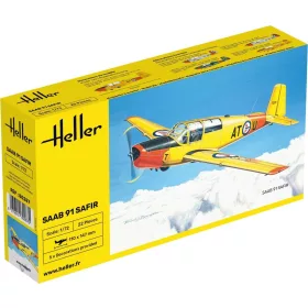 Heller SAFIR 91 1:72 repülőgép makett – Heller H80287