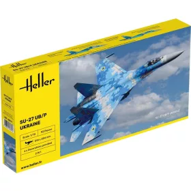 Heller Sukhoi Su-27 UB/P Ukraine 1:72 repülőgép makett – Heller H80371