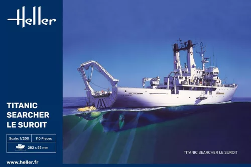 Heller Titanic Searcher "Le Suroit" 1:200 hajómakett – Heller H80615