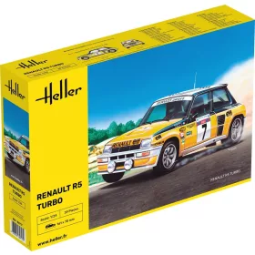Heller Renault R5 Turbo 1:24 autómakett – Heller H80717