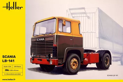Heller Truck LB-141 1:24 teherautó makett – Heller H80773