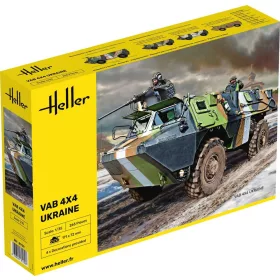 Heller VAB 4x4 Ukraine 1:35 harcjármű makett – Heller H81130