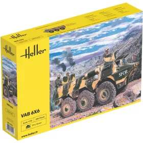 Heller VAB 6x6 1:35 harcjármű makett – Heller H81141