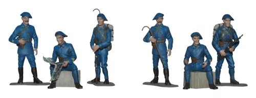 Heller francia hegyi csapatok 1:35 figurakészlet – Heller H81223