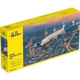 Heller Super Constellation TWA 1:72 repülőgép makett – Heller H82391