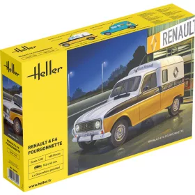 Heller Renault 4 F4 Fourgonnette 1:24 haszonjármű makett – Heller H82700