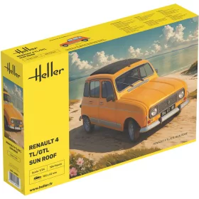Heller Renault 4 TL/GTL Sun Roof 1:24 autómakett – Heller H82704