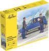 Heller francia csendőrtisztek 1:24 figurakészlet – Heller H82751