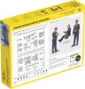 Heller francia csendőrtisztek 1:24 figurakészlet – Heller H82751