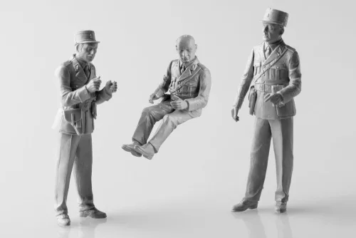 Heller francia csendőrtisztek 1:24 figurakészlet – Heller H82751