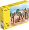 Heller útépítő munkások 1:24 figurakészlet – Heller H82754