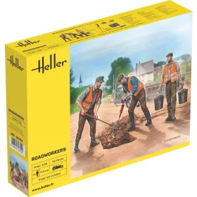 Heller útépítő munkások 1:24 figurakészlet – Heller H82754