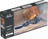 Heller Twin Set Bismarck + Tirpitz 1:400 hadihajó makett – Heller H85078