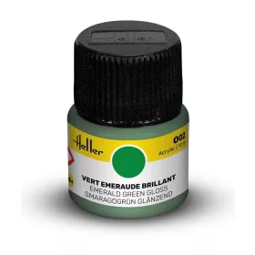 Heller Acrylic Colour 002 smaragdzöld fényes akrilfesték 12 ml – Heller H9002