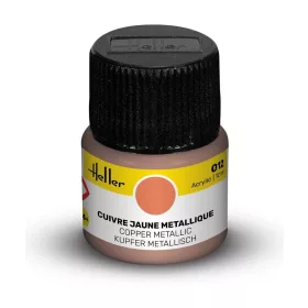 Heller Acrylic Colour 012 réz metál akrilfesték 12 ml – Heller H9012