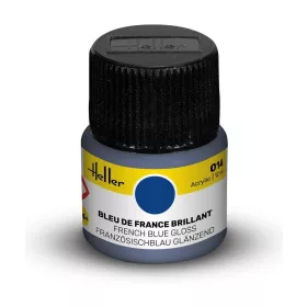 Heller Acrylic Colour 014 francia kék fényes akrilfesték 12 ml – Heller H9014